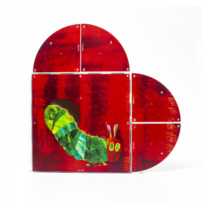 Omida mancacioasa, Eric Carle ⭐ Magna-Tiles Structures [5]