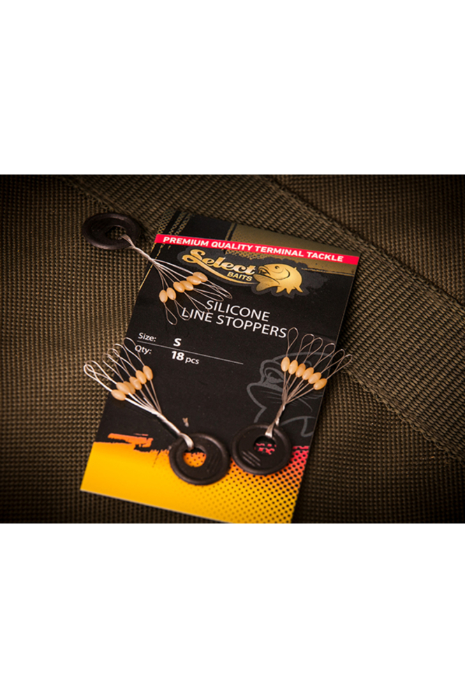 Opritoare Select Baits Silicone Line Stoppers Large [2]