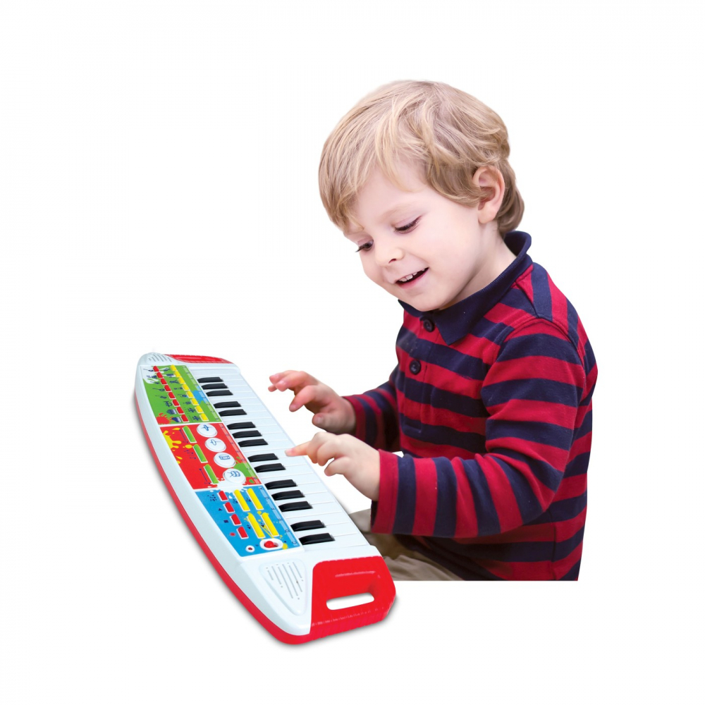 Orga electronica 37 taste pentru bebelusi, winfun, varsta de la 3 ani la 6 ani [6]