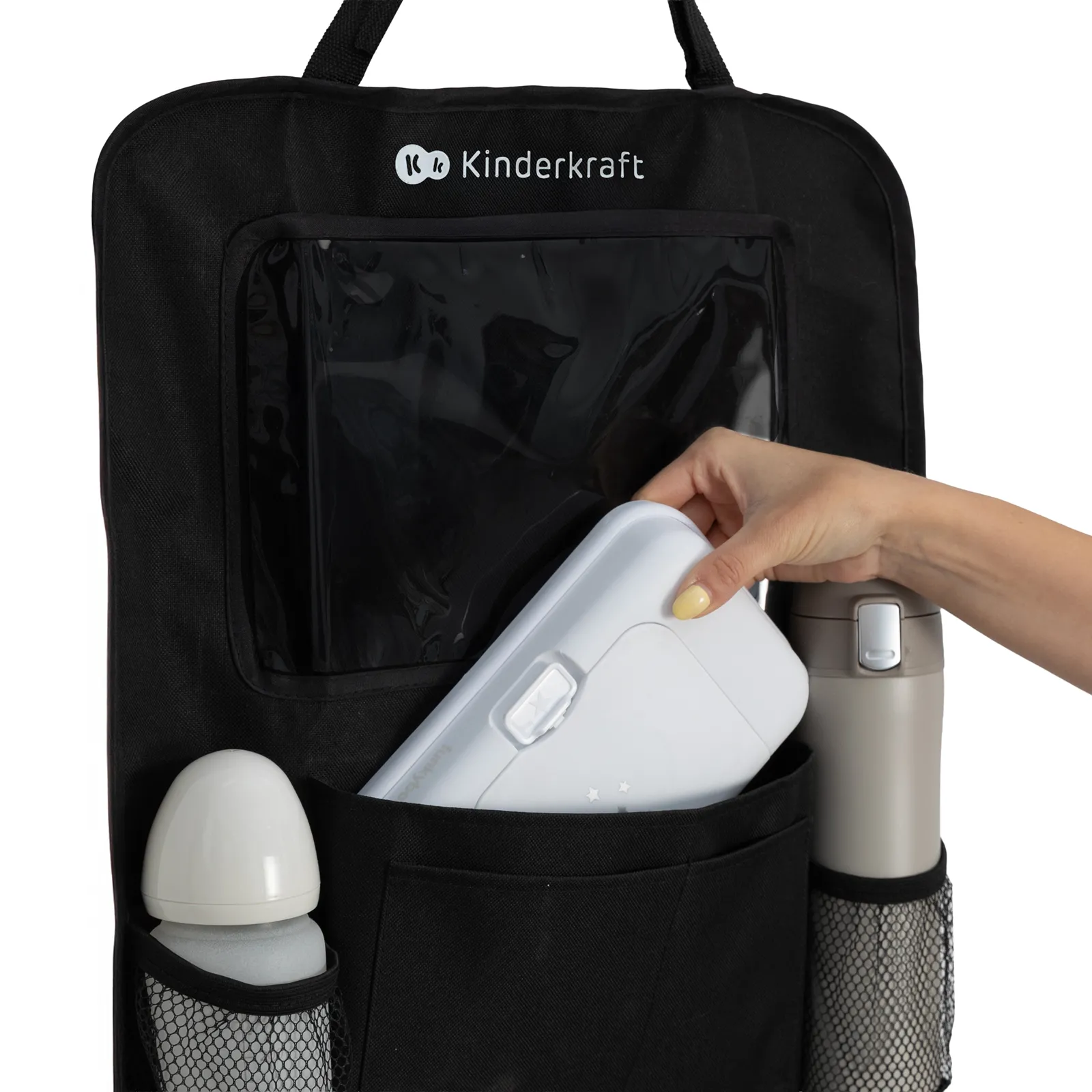 Organizator auto kinderkraft, 2 in 1, black [2]