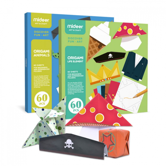 Joc Origami ⭐ cu obiecte comune pentru copii. [2]