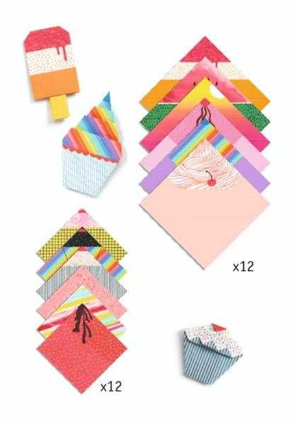 Joc Origami, model Inghetata, Djeco [2]