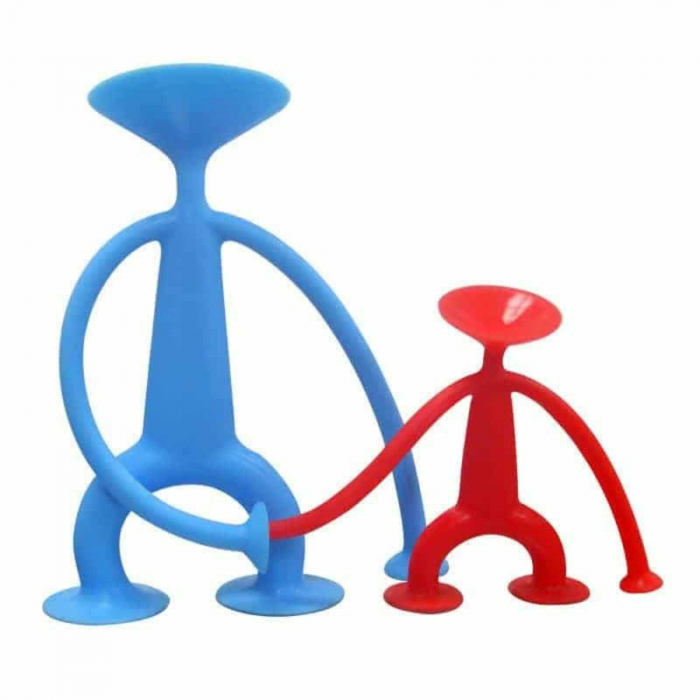 Pachet 10 figurine din cauciuc, omuleti flexibili cu ventuze [3]