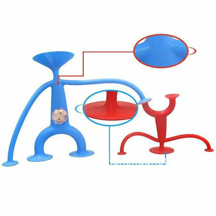 Pachet 10 figurine din cauciuc, omuleti flexibili cu ventuze [2]