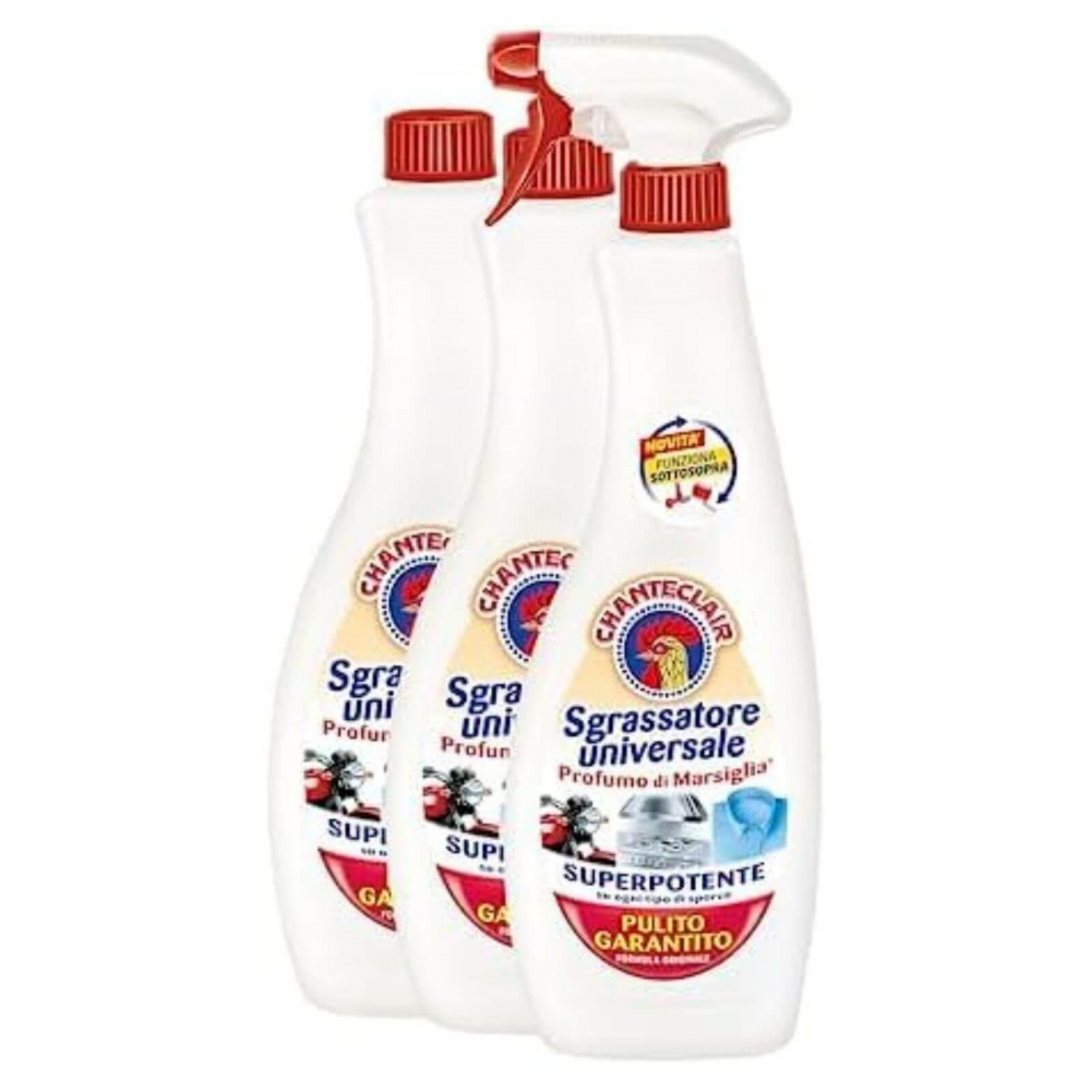 Pachet 2 Rezerve + 1 Spray Degresant Chanteclair Marsiglia, 1800 ml, Sgrassatore [1]