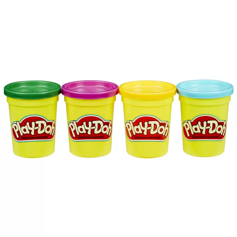 Set 4 borcane de Plastilina Play-Doh, 2 ani+, varsta de la 2 ani la 8 ani [2]