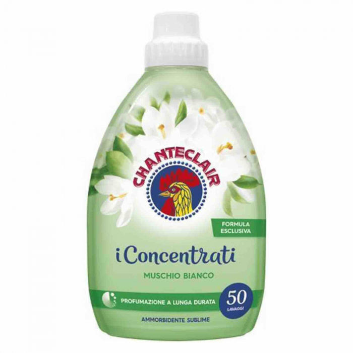 Pachet Chanteclair Detergent Rufe cu Bicarbonat si Chanteclair Balsam de Rufe Mosc Alb, 1 L [3]