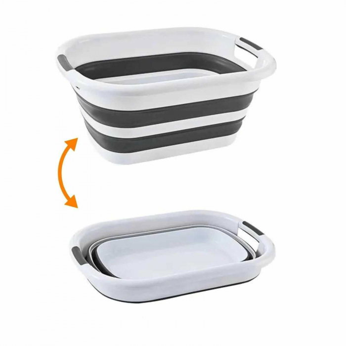 Galeata Pliabila Silicon 10L si Lighean Pliabil, Cos de Rufe 26L [2]