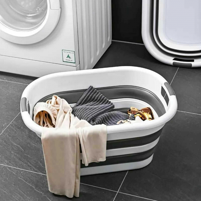 Galeata Pliabila Silicon 10L si Lighean Pliabil, Cos de Rufe 26L [6]