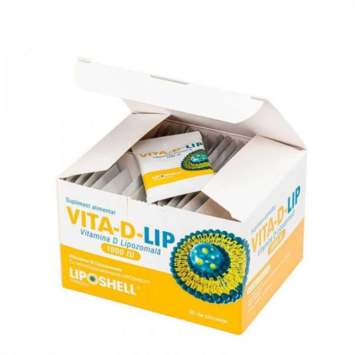 Pachet Imunitate Copii Vitamina C 500 mg Lipozomala + Vitamina D3 1000 UI Lipozomala [7]