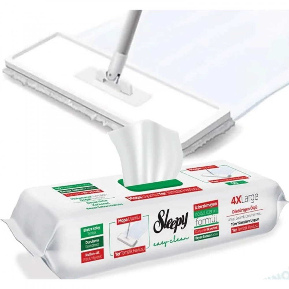 Servetele Umede speciale pentru Mop, 150 buc lavete, Sleepy [5]