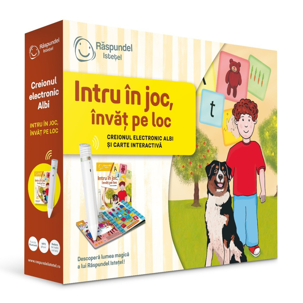 Pachet Promo Raspundel Istetel 2.0: Creion+Carte Intru in joc, invat pe loc + GRATUIT Joc Tetris [3]