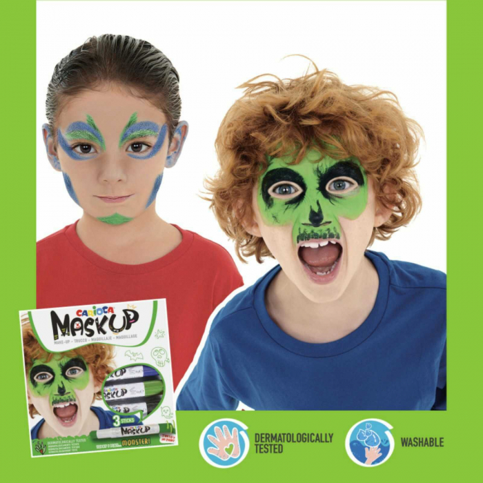 Carioci face painting, vopsea pictura pe fata si corp MaskUP Carioca. [9]