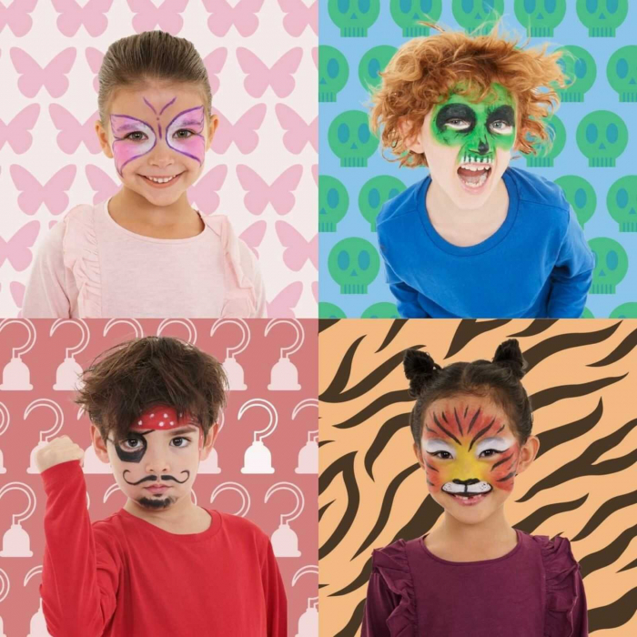 Carioci face painting, vopsea pictura pe fata si corp MaskUP Carioca. [5]