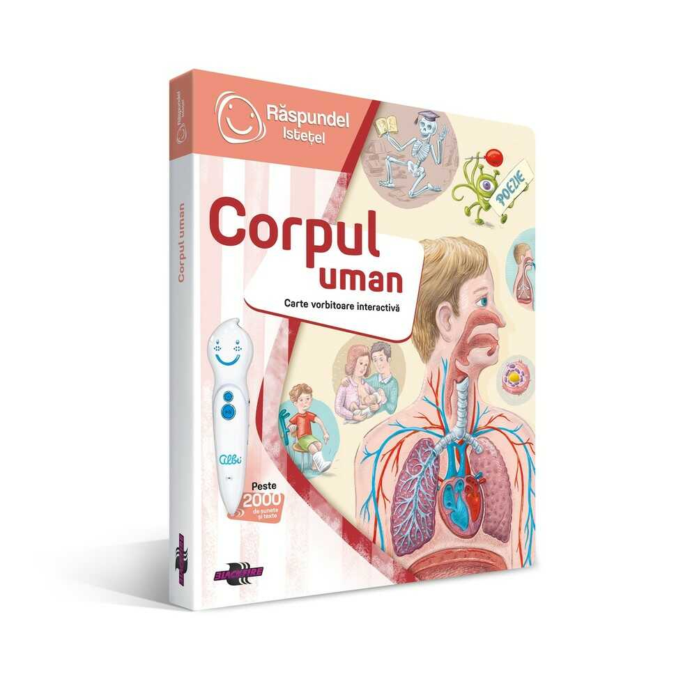 Pachet Raspundel Istetel: Creion + Carte Intru in joc,invat + Carte Corpul Uman + CADOU Tetris lemn [3]