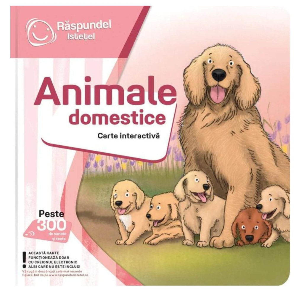 Pachet Raspundel Istetel: Creion + Carte Lumea Animalelor + Carte Animale Domestice + Tetris Cadou [5]