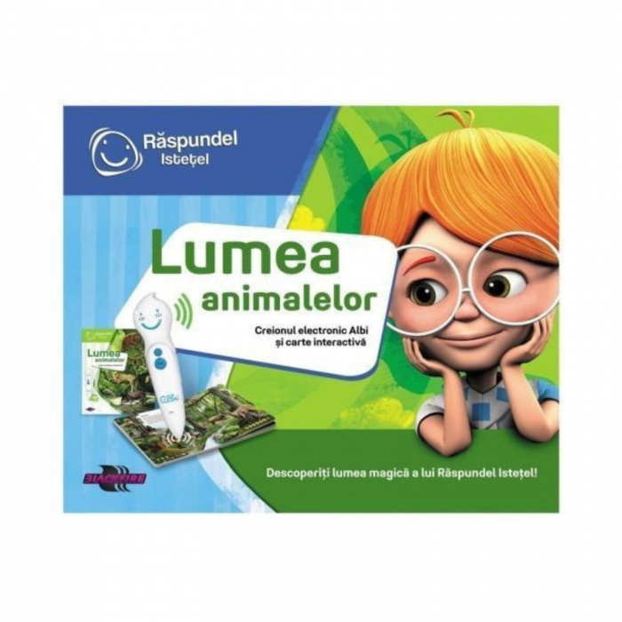 Pachet Carte si Creion, Raspundel Istetel - Lumea Animalelor [6]