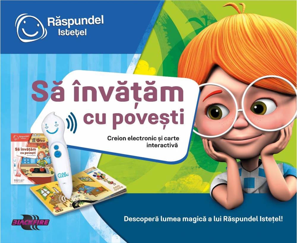 Pachet Raspundel Istetel, creion si carte Sa invatam cu povesti [3]