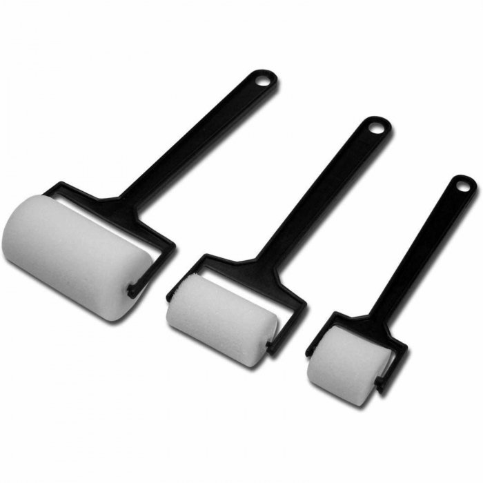 Pachet Culori de Pictat cu Degete, Vopsea Lavabila si Set 3 Trafaleti Pictura [2]