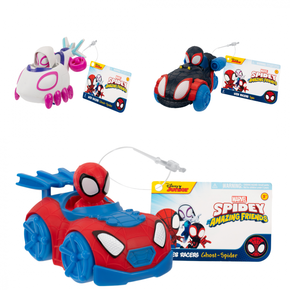 Paienjenelul Marvel - Mini-vehicul Web Racers, diverse modele varsta 3-5 ani ,5-7 ani ,7-9 ani, Baieti [1]