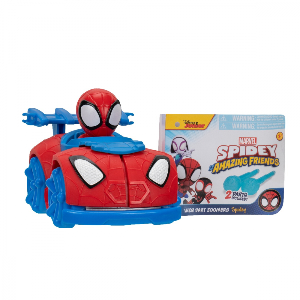 Paienjenelul Marvel - Vehicul cu lansator de sageti, figurina inclusa, diverse modele varsta 3-5 ani ,5-7 ani ,7-9 ani, Baieti [2]