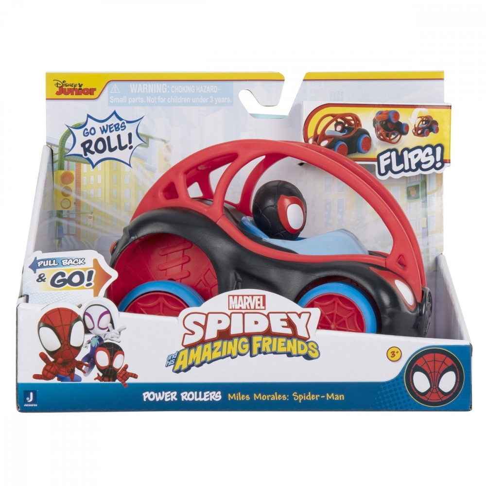 Paienjenelul Marvel - Vehicul de acrobatii, figurina inclusa, diverse modele varsta 3-5 ani ,5-7 ani ,7-9 ani, Baieti [3]
