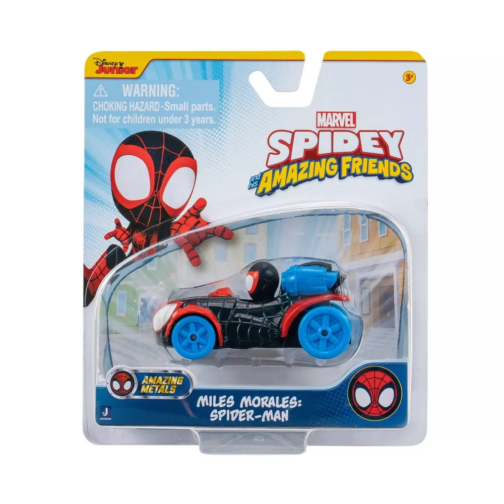 Paienjenelul Marvel - Vehicul din metal, figurina inclusa, diverse modele varsta 3-5 ani ,5-7 ani ,7-9 ani, Baieti [2]
