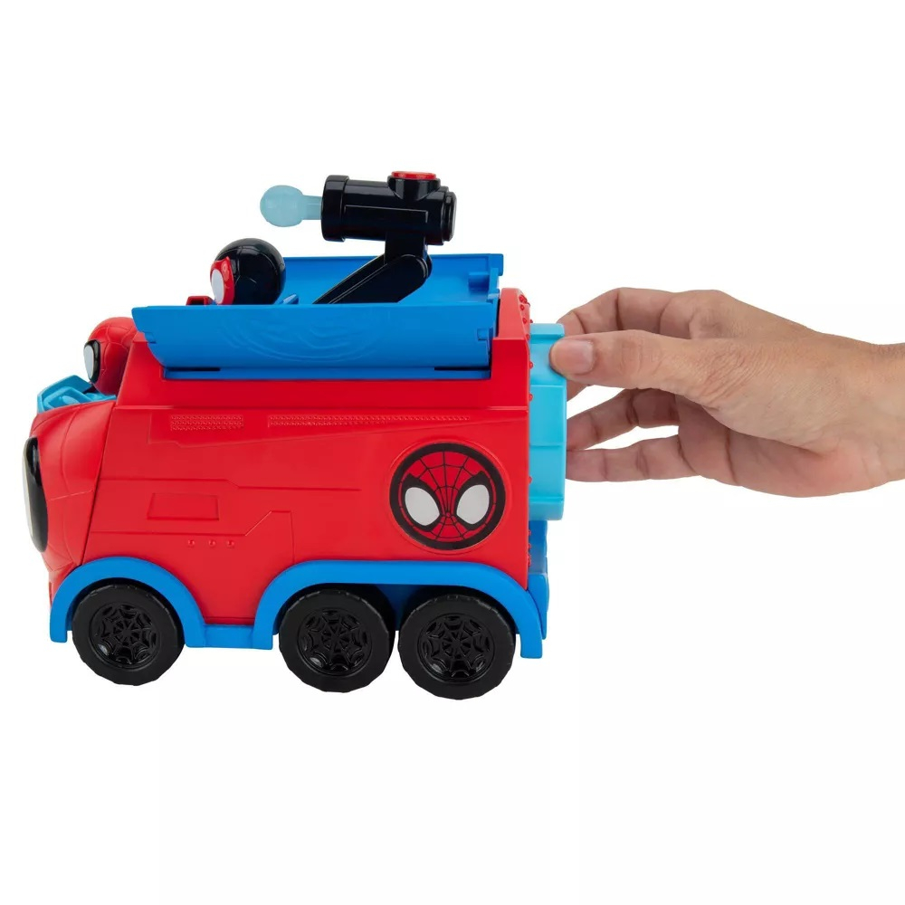 Paienjenelul Marvel - Vehicul transformabil cu 3 personaje varsta 3-5 ani ,5-7 ani ,7-9 ani, Baieti [4]