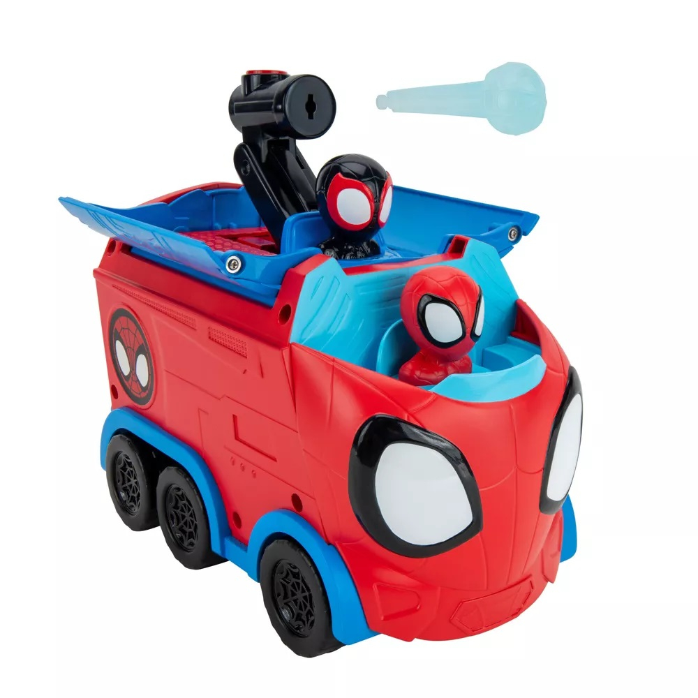 Paienjenelul Marvel - Vehicul transformabil cu 3 personaje varsta 3-5 ani ,5-7 ani ,7-9 ani, Baieti [8]