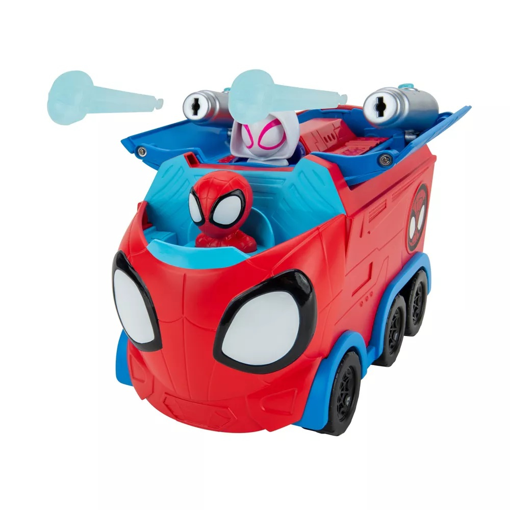 Paienjenelul Marvel - Vehicul transformabil cu 3 personaje varsta 3-5 ani ,5-7 ani ,7-9 ani, Baieti [3]