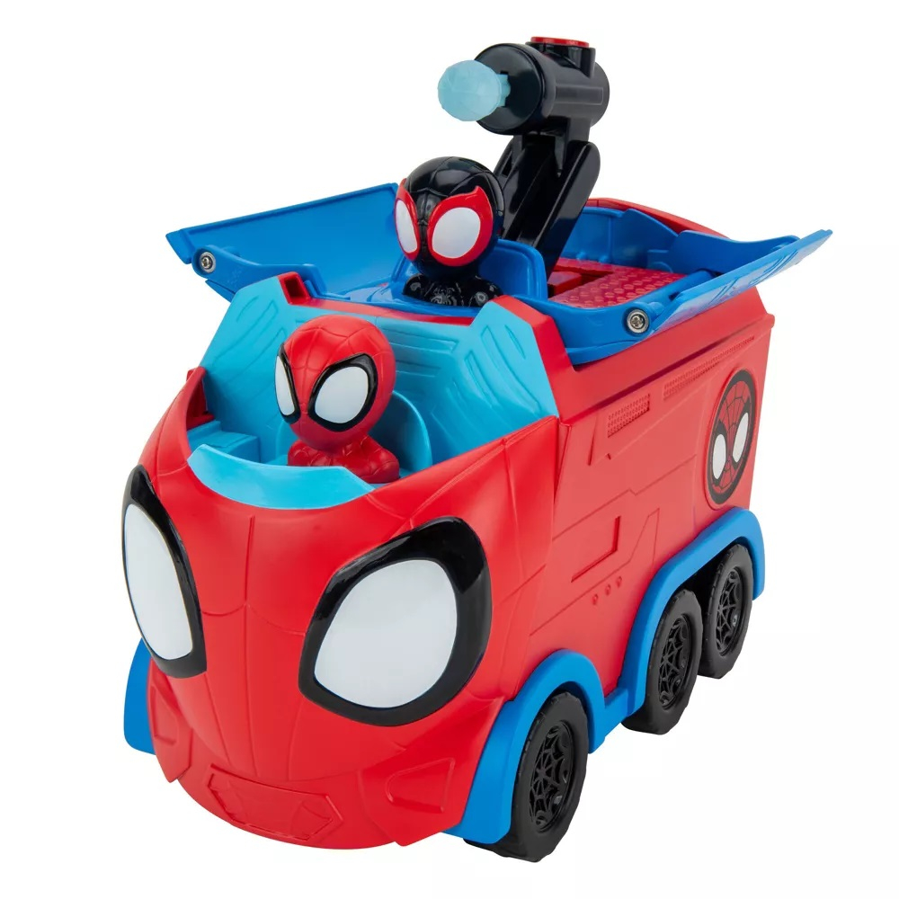Paienjenelul Marvel - Vehicul transformabil cu 3 personaje varsta 3-5 ani ,5-7 ani ,7-9 ani, Baieti [2]