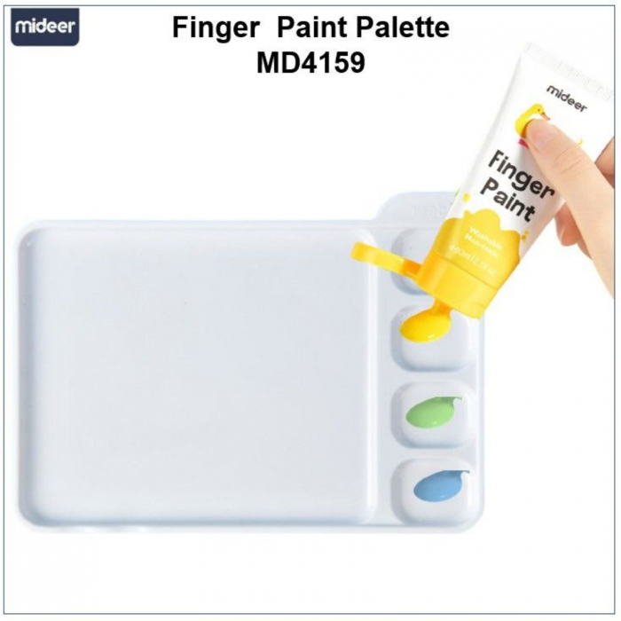 Paleta pentru pictura, 4 compartimente [2]