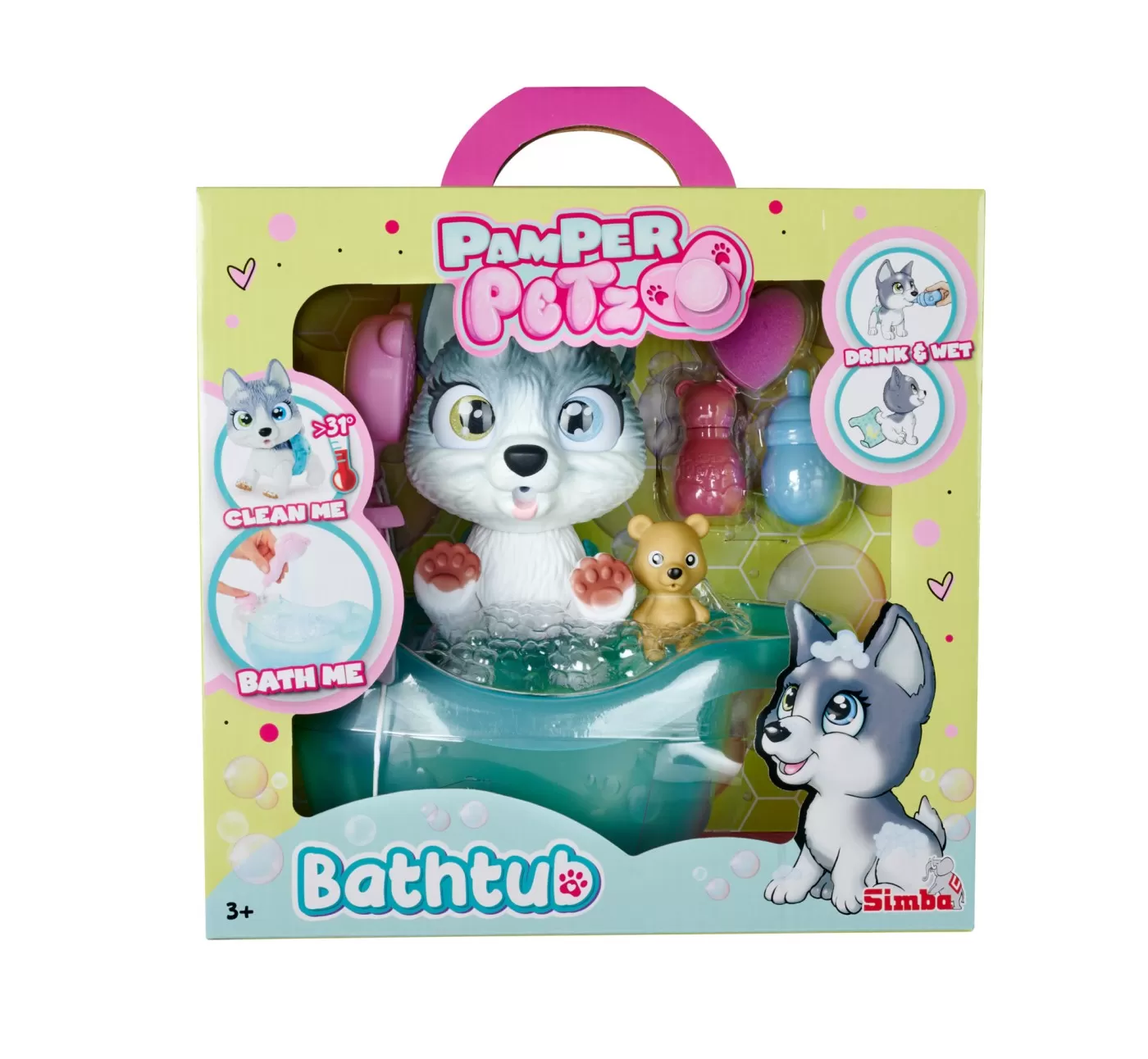 Pamper Petz - Catelusul Husky la baie [1]