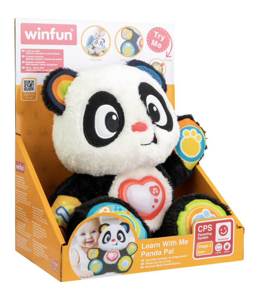 Panda invata cu mine pentru bebelusi, winfun, varsta de la 6 luni la 3 ani [3]