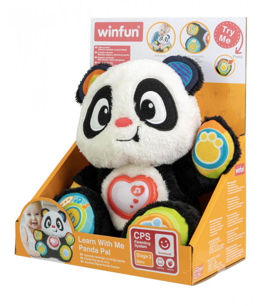 Panda invata cu mine pentru bebelusi, winfun, varsta de la 6 luni la 3 ani [2]