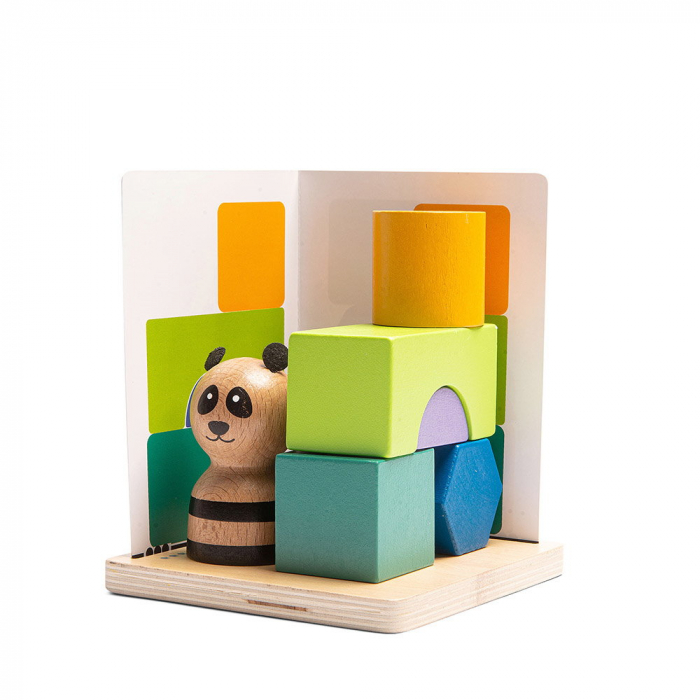 Panda puzzle, joc de logica, 6+ ani [4]
