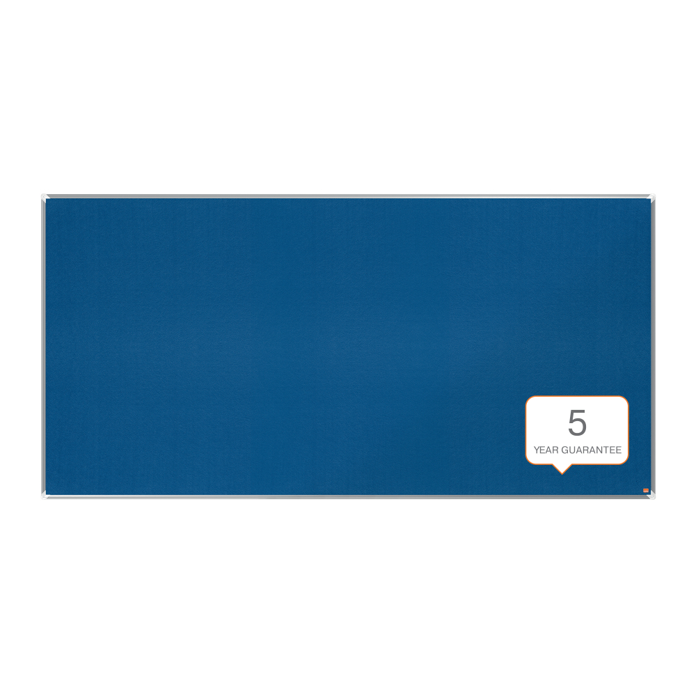 Panou textil 240 x 120 cm albastru nobo [2]