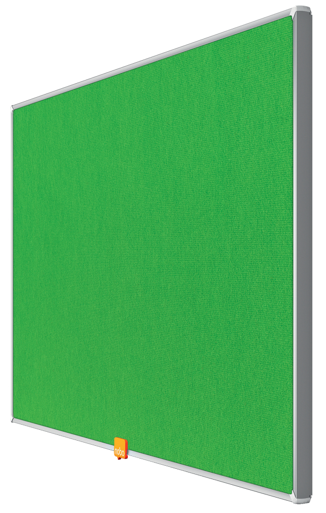 Panou textil widescreen 32"(721*411mm) rama aluminiu verde nobo [3]