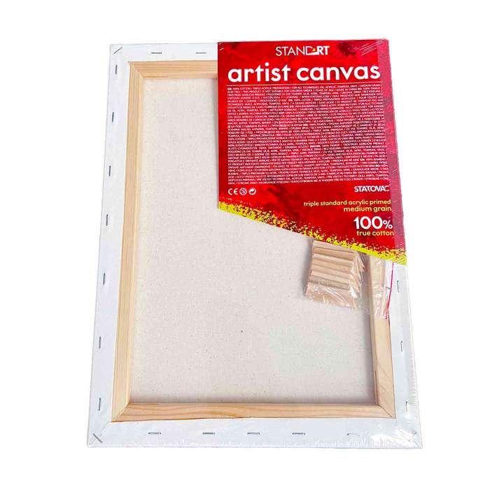 Panza de bumbac pe sasiu, de pictat, 20 x 25 cm - Micostore.ro [2]