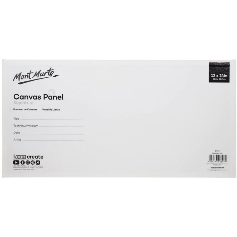 Panza pictura 30.5x60.9cm, Mont Marte, CMPL3060, 3mm (carton panzat) [2]