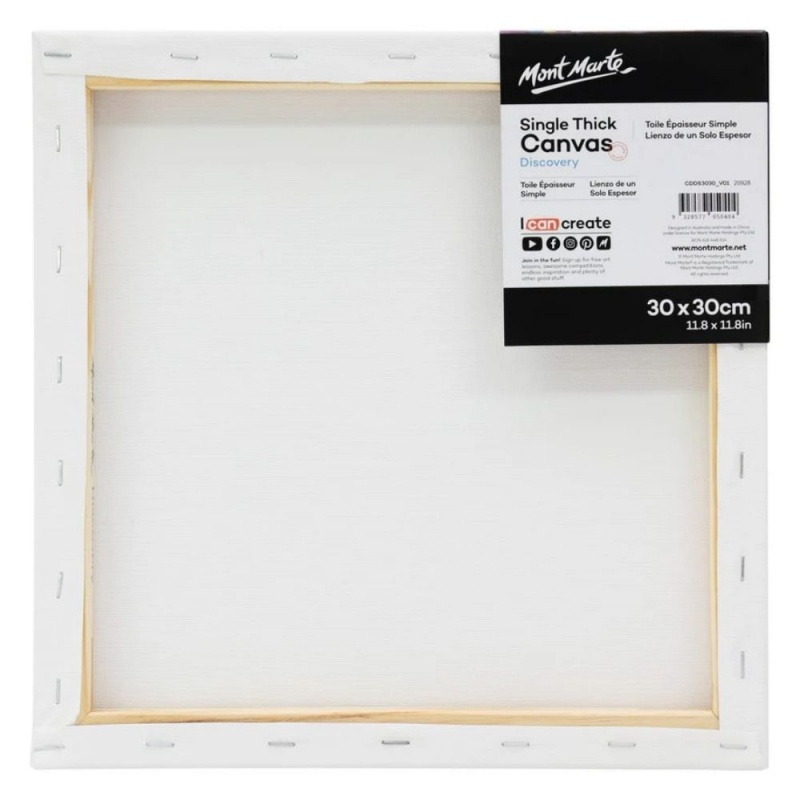 Panza pictura 30x30cm, Mont Marte - sasiu lemn, CDDS3030 [2]