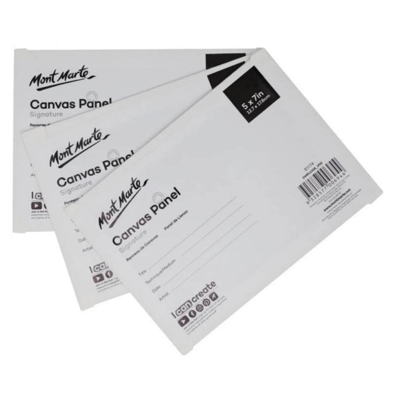 Panza pictura 7x17.8cm, Mont Marte, CMPL1318, 3mm x 3buc/set (carton panzat) [2]