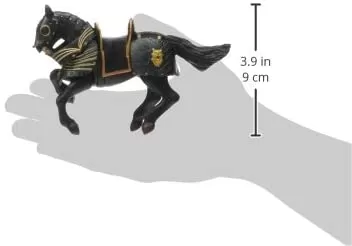 Papo figurina cal negru in armura, varsta de la 3 ani la +15 ani [4]