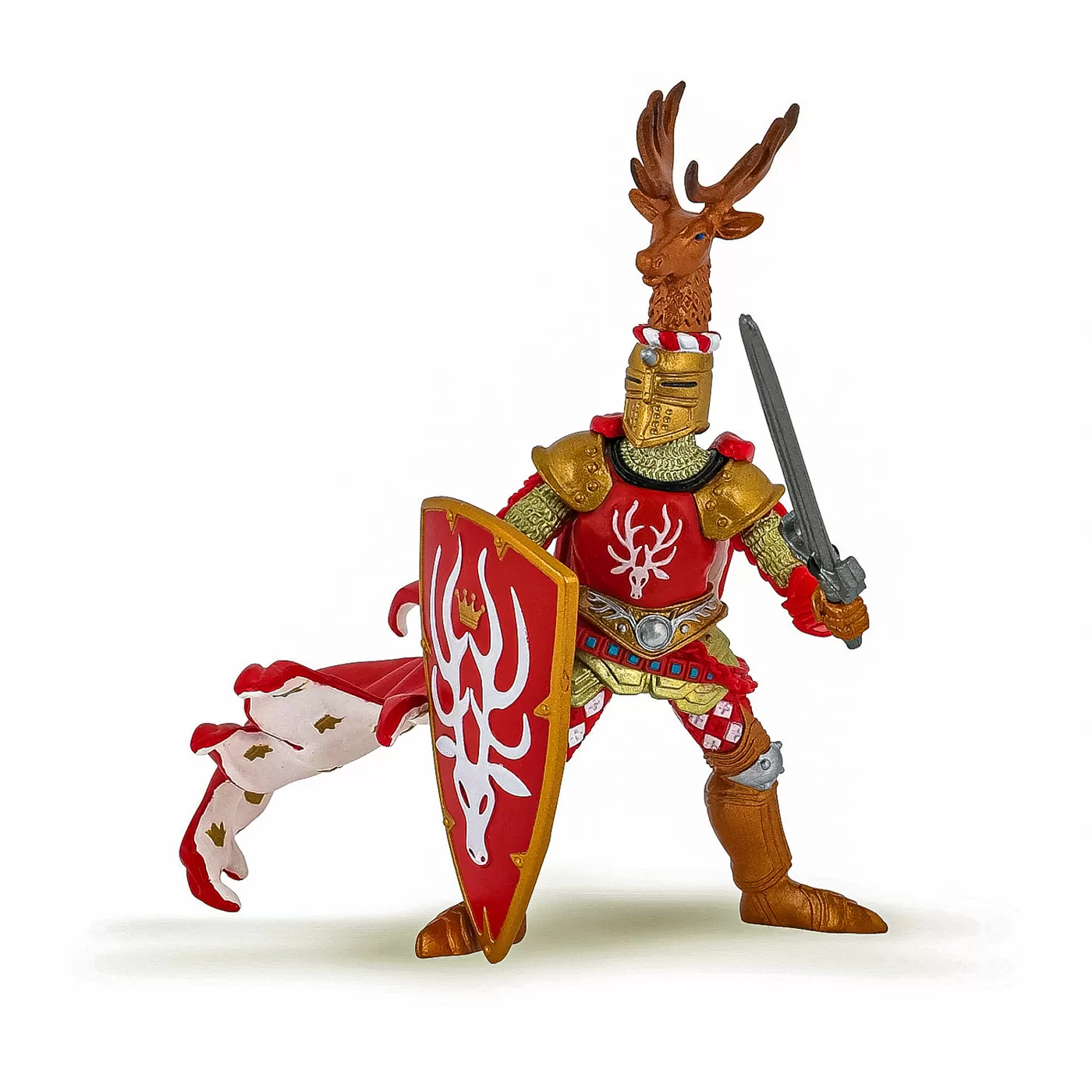 Papo figurina cavalerul cerb, varsta de la 3 ani la +15 ani [1]