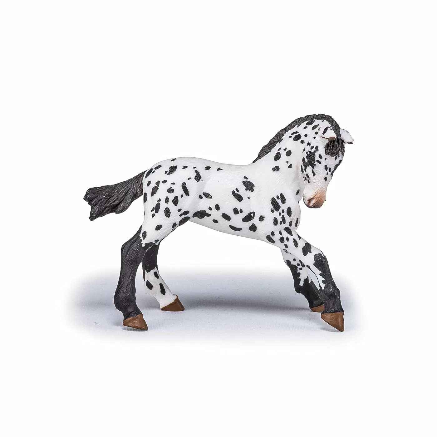 Papo figurina manz appaloosa negru, varsta de la 3 ani la +15 ani [2]