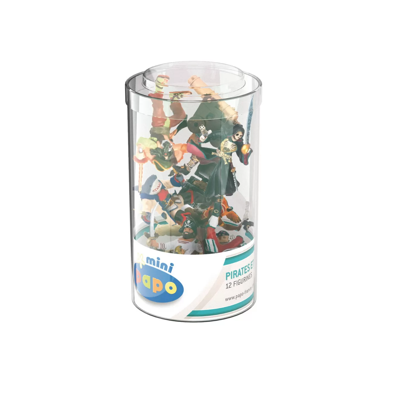 Papo figurina minifigurine pirati 12 piese, varsta de la 3 ani la +15 ani [1]