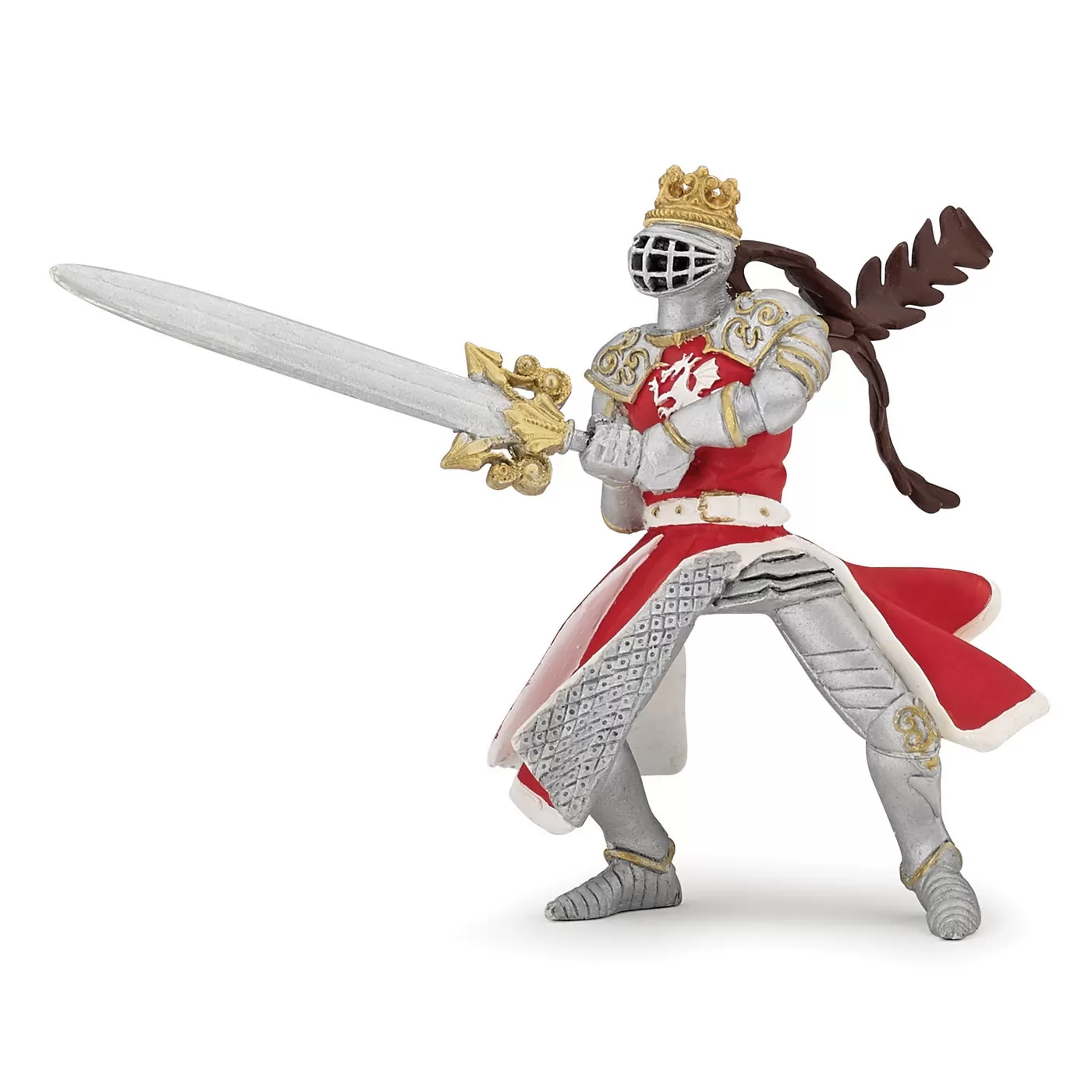 Papo figurina rege dragon cu sabie, varsta de la 3 ani la +15 ani [1]