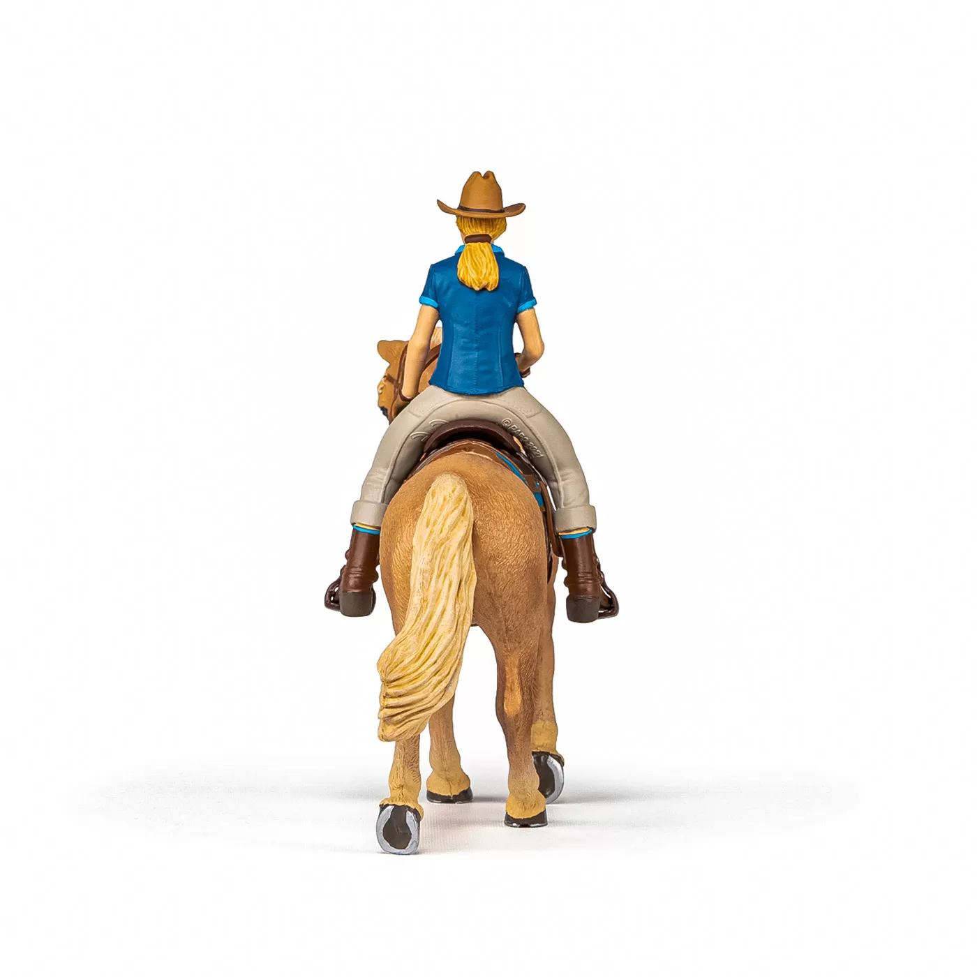 Papo figurina set cowgirl (vacarita) pe cal usa, varsta de la 3 ani la +15 ani [5]