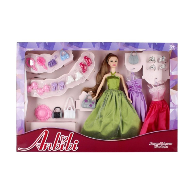 Papusa Anbibi si accesorii, 29cm, MegaCreative, 524442, 20x35x8cm [3]