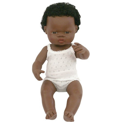 Papusa baiat african Miniland 38 cm [1]